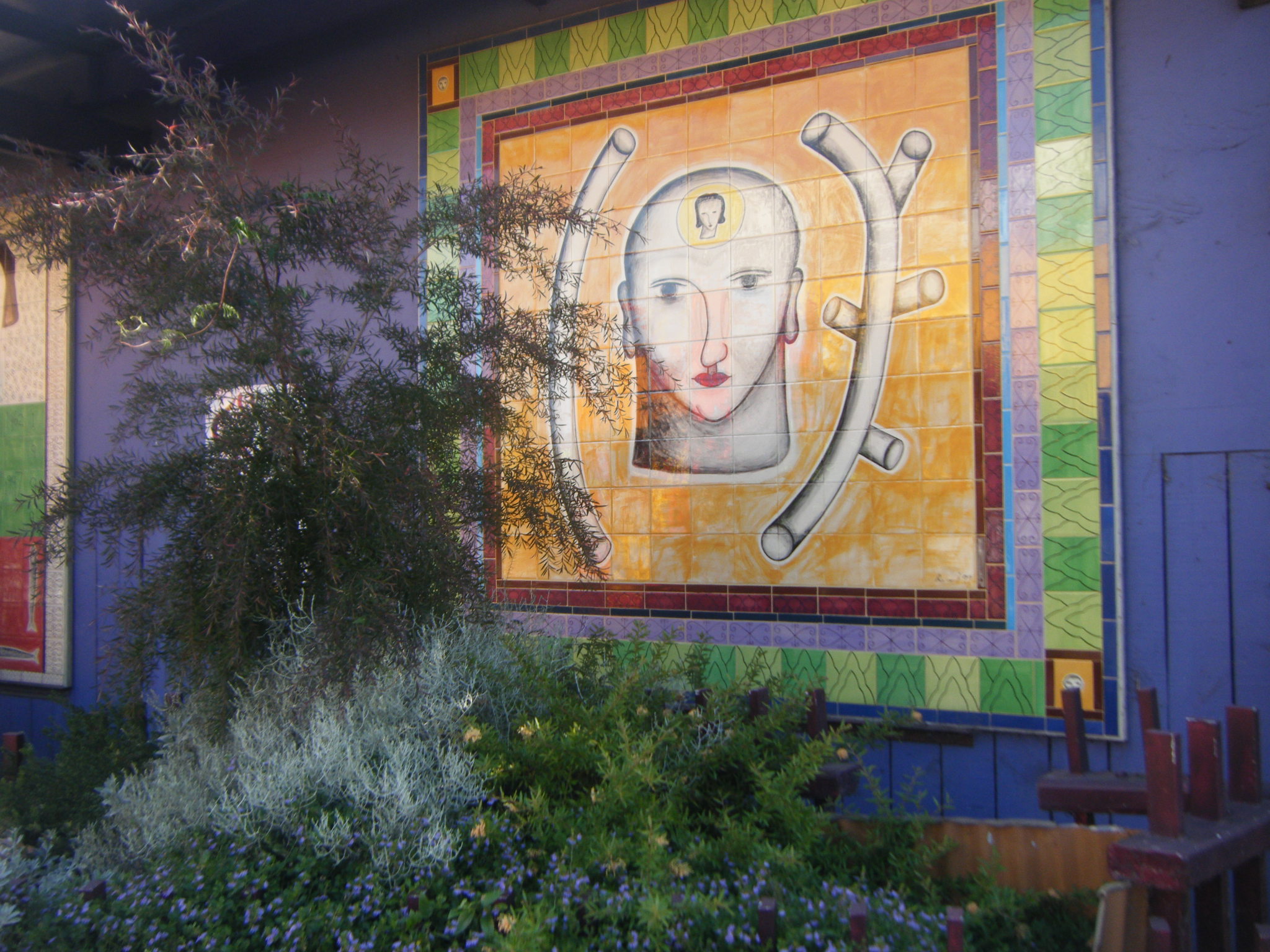 Ceramic Mural by Giuseppe Raneri.